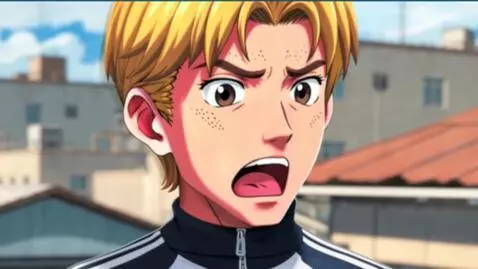 AI Video from prompt: The man was very surprised and scared of somethi