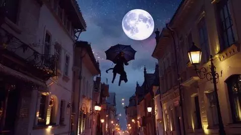 AI Video from prompt: A whimsical, fairy-tale style cinematic video in