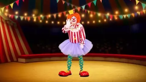 AI Video from prompt: clown with tutu