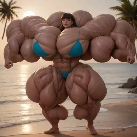 AI Video from prompt: pec popping, bouncing pecs