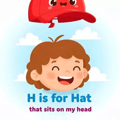 AI Video from prompt: A child with a wide, open-mouthed smile gazes up