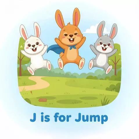 AI Video from prompt: Three adorable, fluffy rabbits (one white, one o