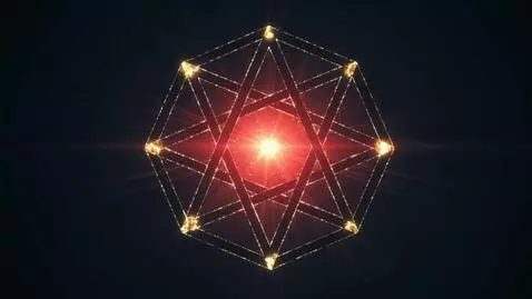 AI Video from prompt: Heart hexagram