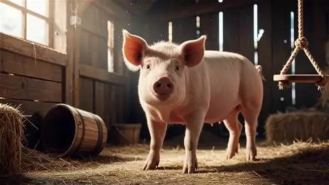 AI Video from prompt: General pig 16