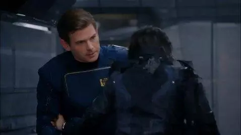 AI Video from prompt: Leia Organa undresses completely