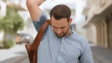 AI Video from prompt: Armpits leaks