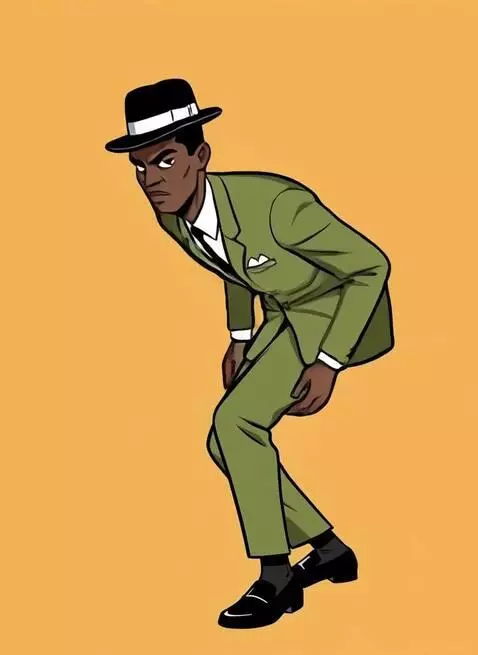 AI Video from prompt: jamaican-rudebwoy-skankin-dancin