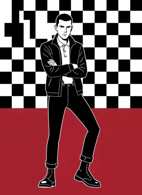 AI Video from prompt: jamaican-rudebwoy-skankin-dancin