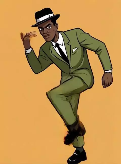 AI Video from prompt: jamaican-rudebwoy-skankin-dancin