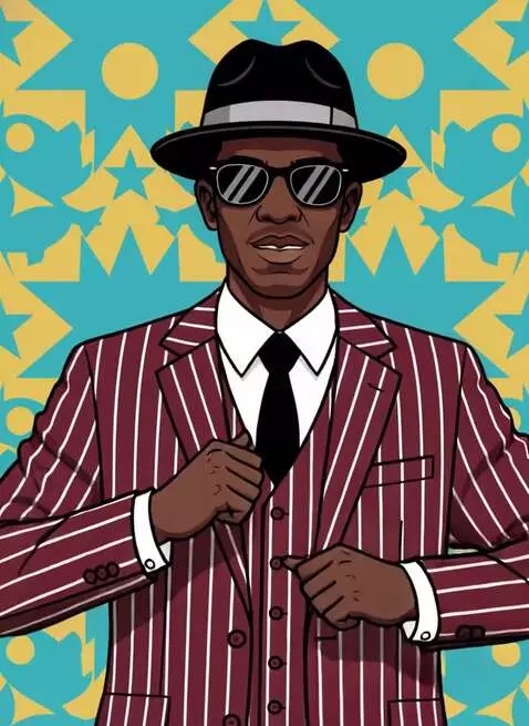 AI Video from prompt: jamaican-rudebwoy-skankin-dancin-