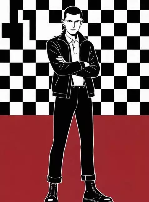 AI Video from prompt: jamaican-rudebwoy-skankin-dancin