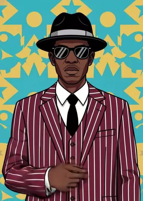 AI Video from prompt: jamaican-rudebwoy-skankin-dancin-