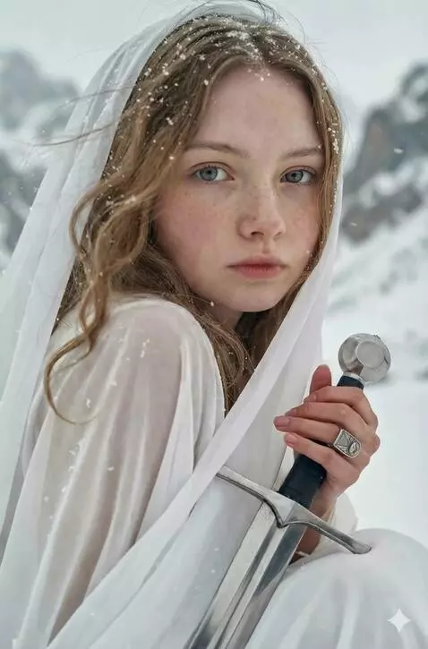 AI Video from prompt: A faithful reproduction of a silver Orthodox rin