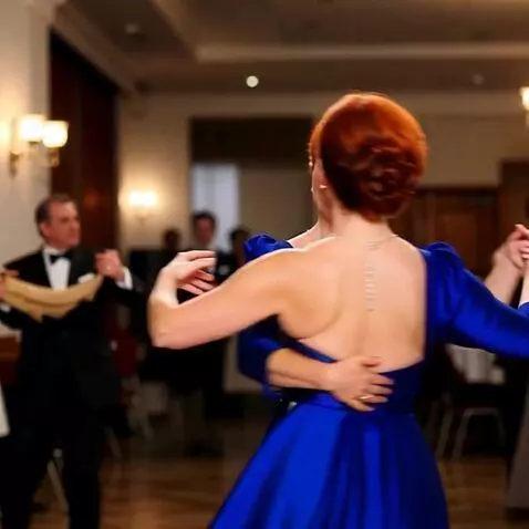 AI Video from prompt: Two women dancing passionate tango