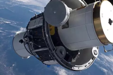 AI Video from prompt: The Hubble Space Telescope takes images of such 