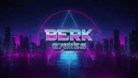 AI Video from prompt: intro for game channel Berk Games style cyberpun