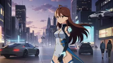 AI Video from prompt: new anime style