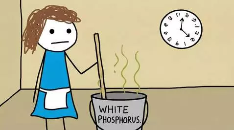 AI Video from prompt: Animate this simple cartoon scene in a goofy mem