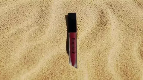 AI Video from prompt: A cinematic luxury beauty video of a classic lip