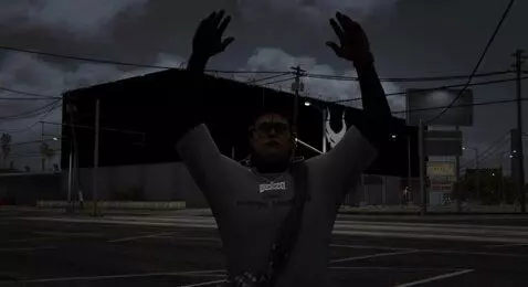 AI Video from prompt: The building behind the character must be blown 