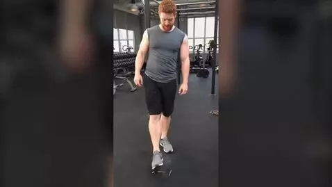 AI Video from prompt: A red-headed man in the gym. He is very muscular
