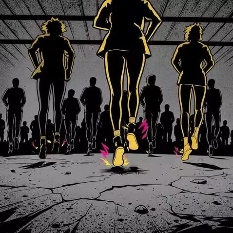 AI Video from prompt: pulsating Underground warehouse, urban DJ party 