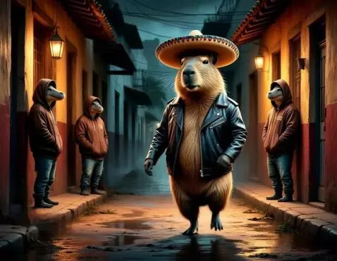 AI Video from prompt: capybara dancing