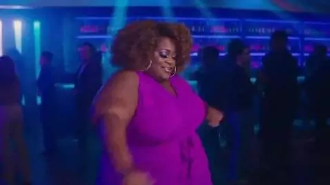 AI Video from prompt: a hugely fat big beautiful woman in a club. danc