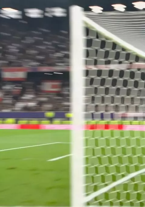 AI Video from prompt: A young Russian football player in a professiona