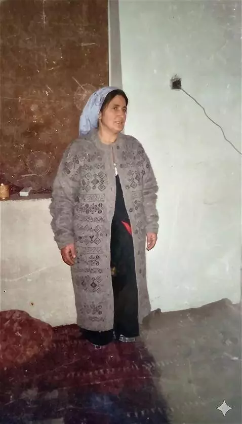 AI Video from prompt: My daughter, how are you? Thank you, my granddau