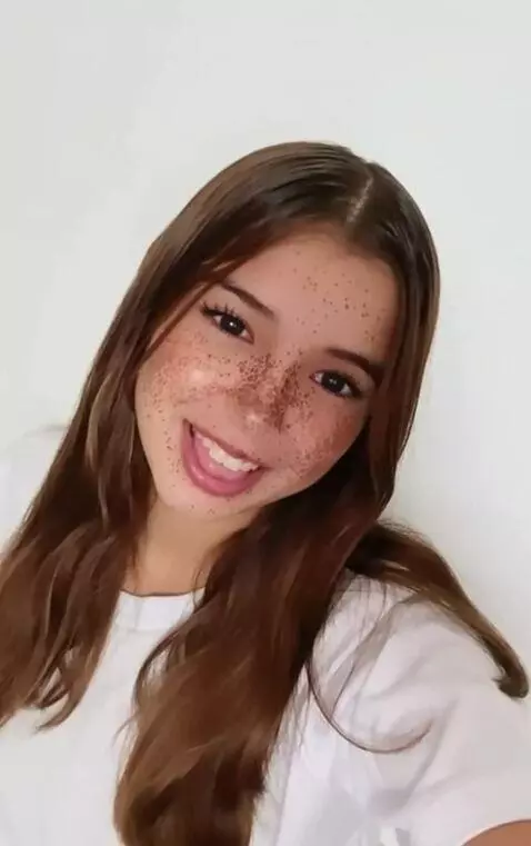 AI Video from prompt: showing her armpits, tongue out