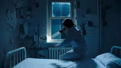 AI Video from prompt: Soviet Union. Hospital. Night. I, in first-perso