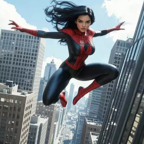 AI Video from prompt: it looked like a scene from the Spider‑Man movie