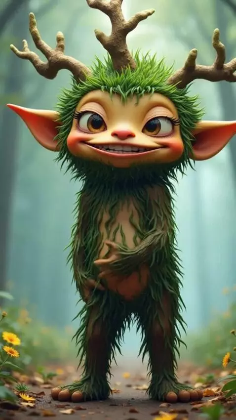 AI Video from prompt: The character is dancing slowly cute and singing