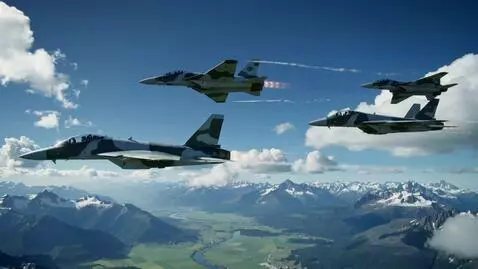 AI Video from prompt: War planes in the sky