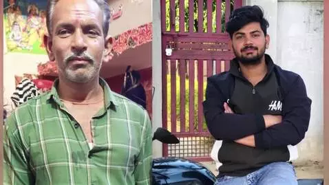 AI Video from prompt: Huge together and smile