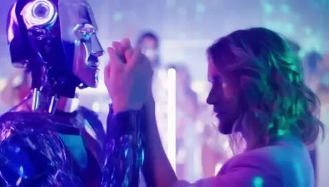 AI Video from prompt: {
  "style": "Psychedelic sci-fi romance",
  "an