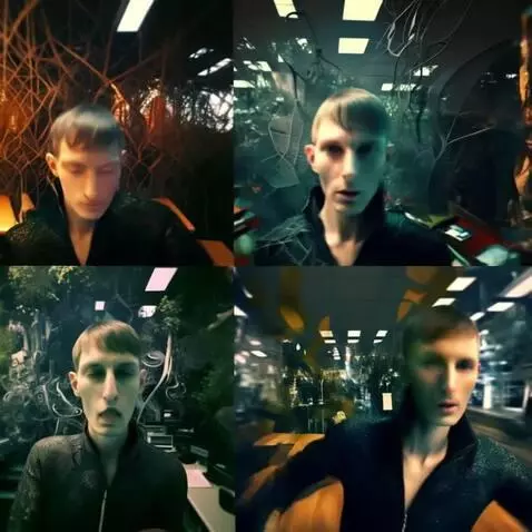 AI Video from prompt: These people are dancing to deep house