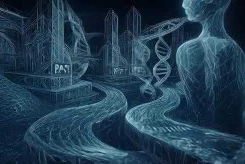 AI Video from prompt: Anti-Entropic temporal architecture visualizatio