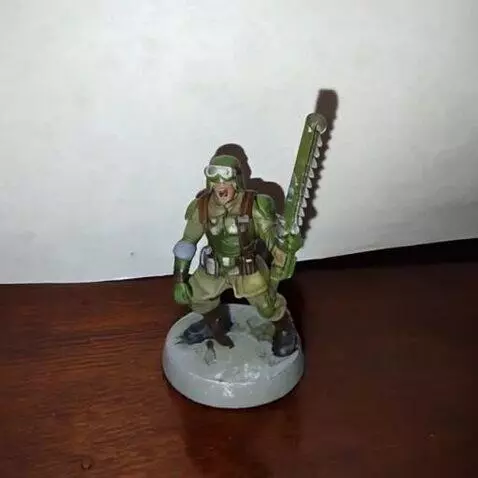 AI Video from prompt: Cadian officer giving the order to attack