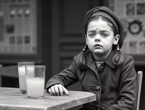 AI Video from prompt: The girl sighs sadly. Static shot. Camera doesn'