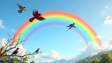 AI Video from prompt: an ultra realistic video of a vivid shimmering r