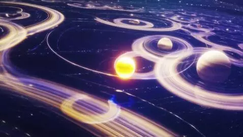 AI Video from prompt: An ultra cinematic video of a vast system of moo