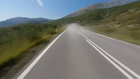 AI Video from prompt: Car speeding