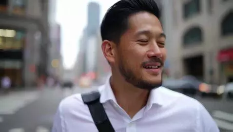 AI Video from prompt: Man with a quiff