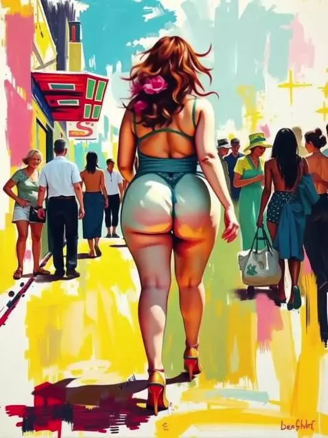 AI Video from prompt: She walked away. It was magical to behold.