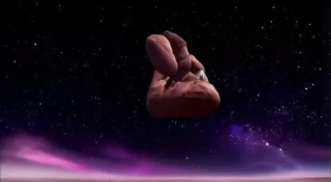 AI Video from prompt: Camera is pointed up, where the viewer sees what