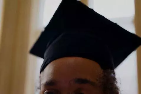 AI Video from prompt: Graduation of an alien at Harvard