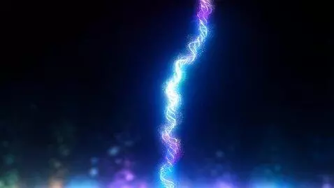 AI Video from prompt: "A cinematic mythic sci-fi teaser begins in a da