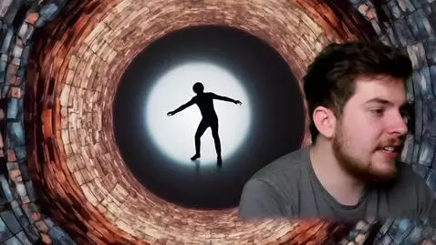 AI Video from prompt: Weirdcore: Horror movie Astroprojected Human hig